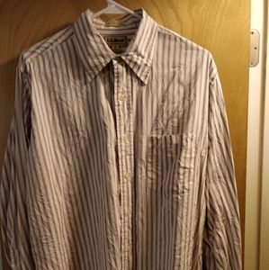 LL Bean button down dress shirt
